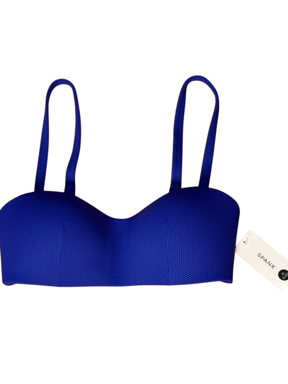 SPANX Pique Bandeau Bikini Top NWT